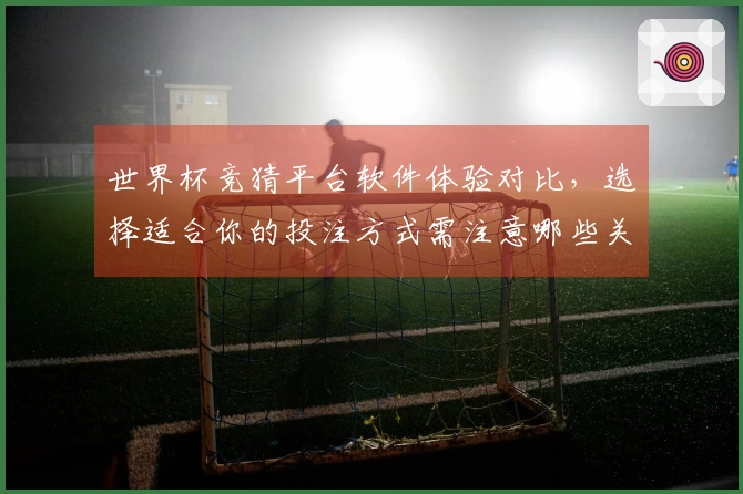世界杯竞猜平台软件体验对比，选择适合你的投注方式需注意哪些关键因素