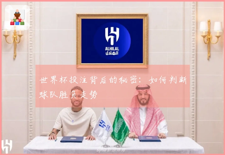 世界杯投注背后的秘密：如何判断球队胜负走势
